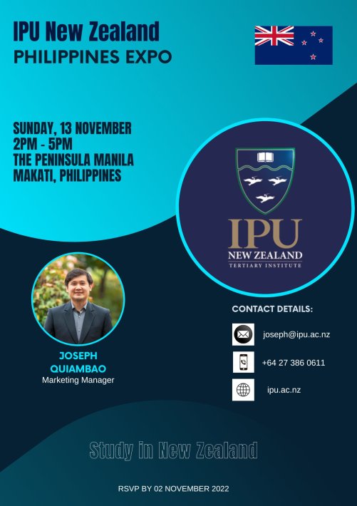 Philippines Expo A Great Success IPU New Zealand Tertiary Institute